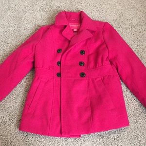 Girls London Fog Peacoat